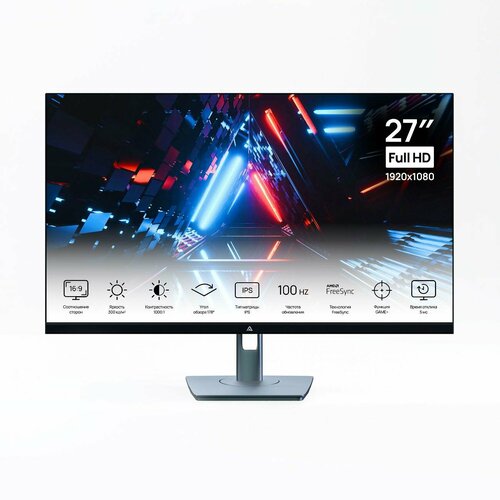 Монитор ABR Technology 27IPS1920x1080100Гцчерный MS27HQ-i1 1099900₽