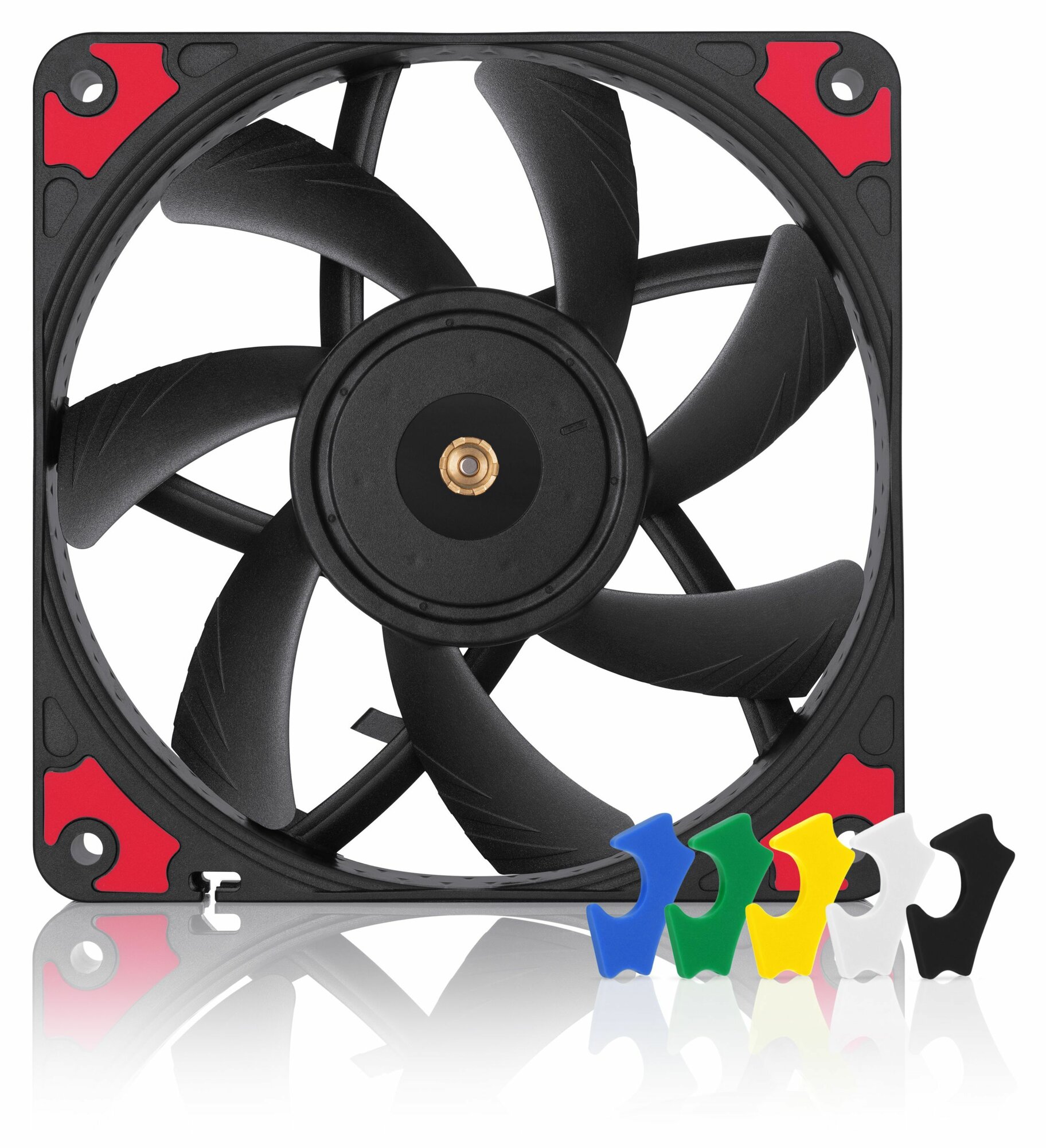 Корпусный вентилятор Noctua NF-A12x15 PWM chromax.black.swap
