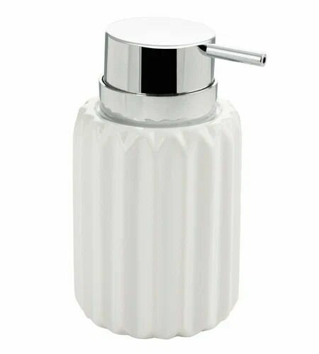Дозатор жидкого мыла настольный, белый санакс 10634