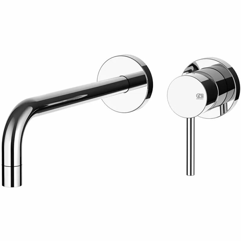 Смеситель Gessi Via Tortona 44825 031 для раковины  встраиваемый  внешняя часть  цвет хром