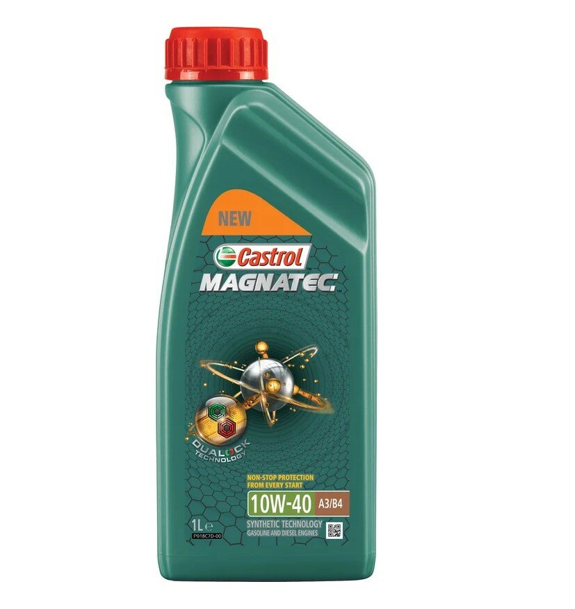 Масло моторное CASTROL Magnatec 10W-40 полусинтетическое 1 л