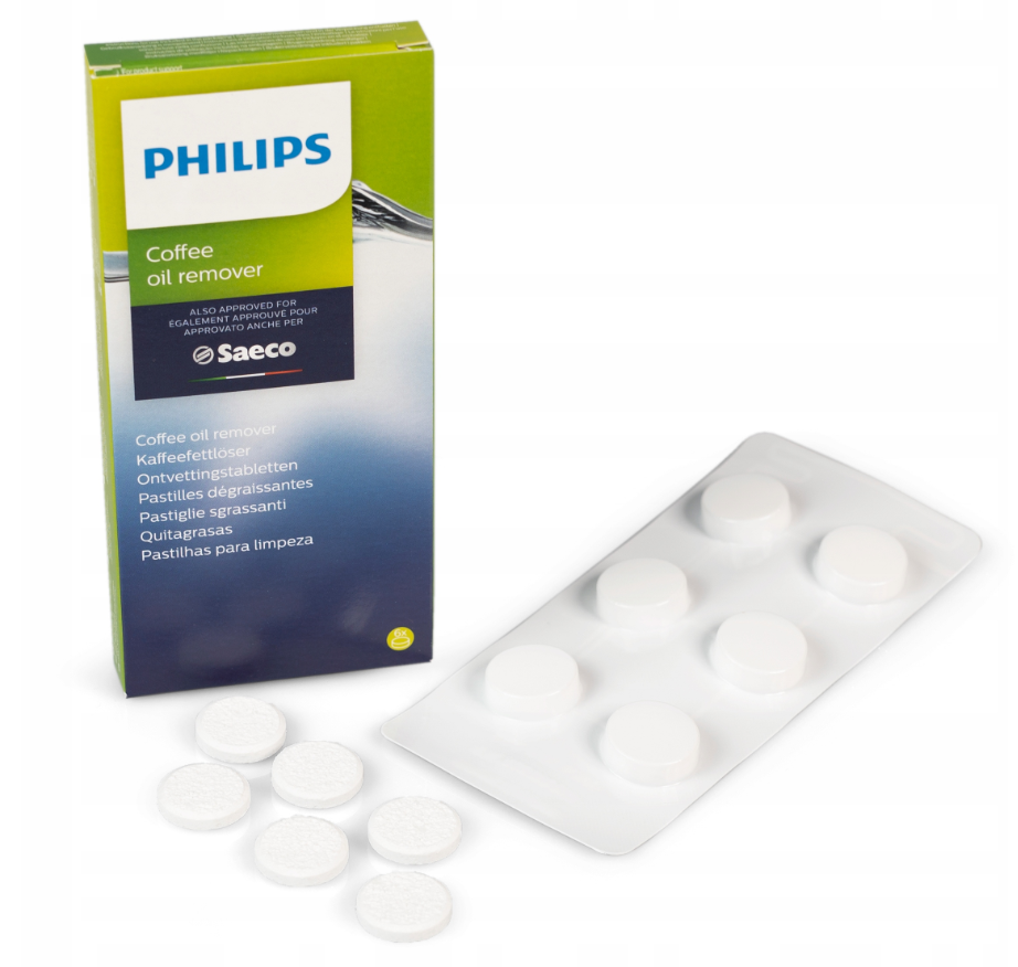 Philips Saeco Таблетки для удаления масляного налета Philips CA6704/10 6 шт — фото 1