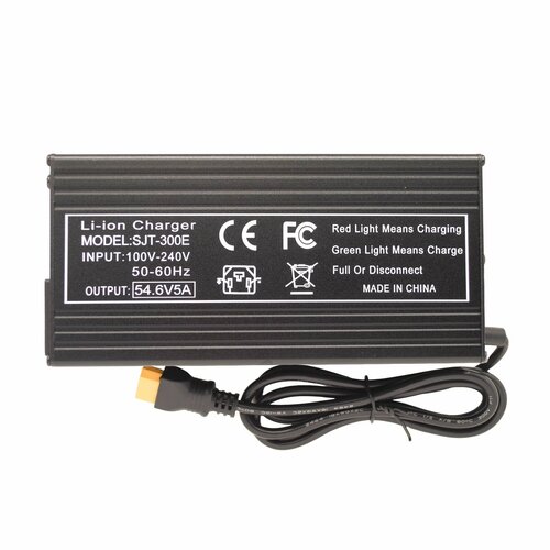 Зарядное устройство 48В 546В Li-Ion 13S ток 5А разъём XT-60M корпус металл 3500₽