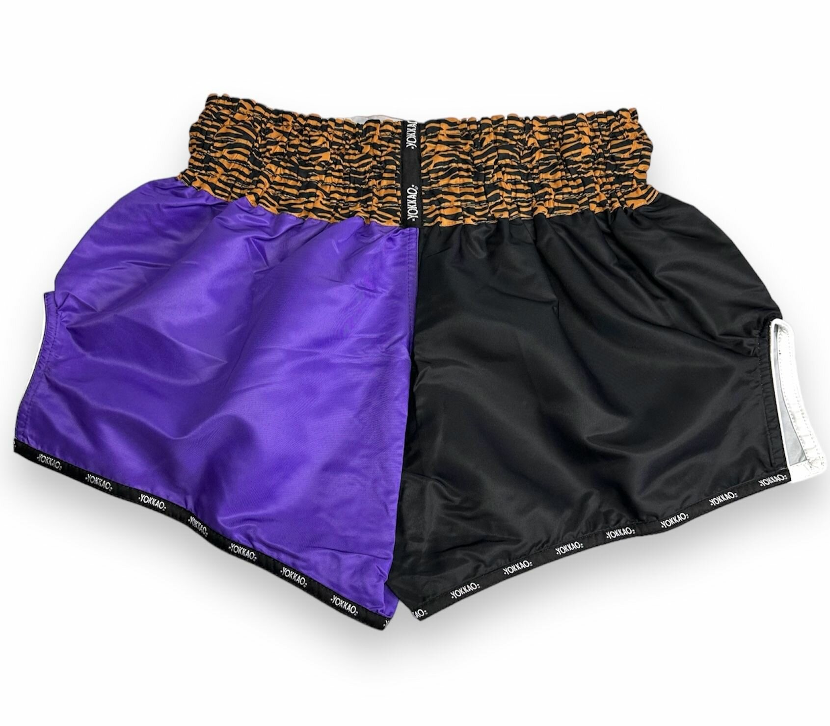 Шорты Yokkao, размер XL, фиолетовый, черный — фото 1