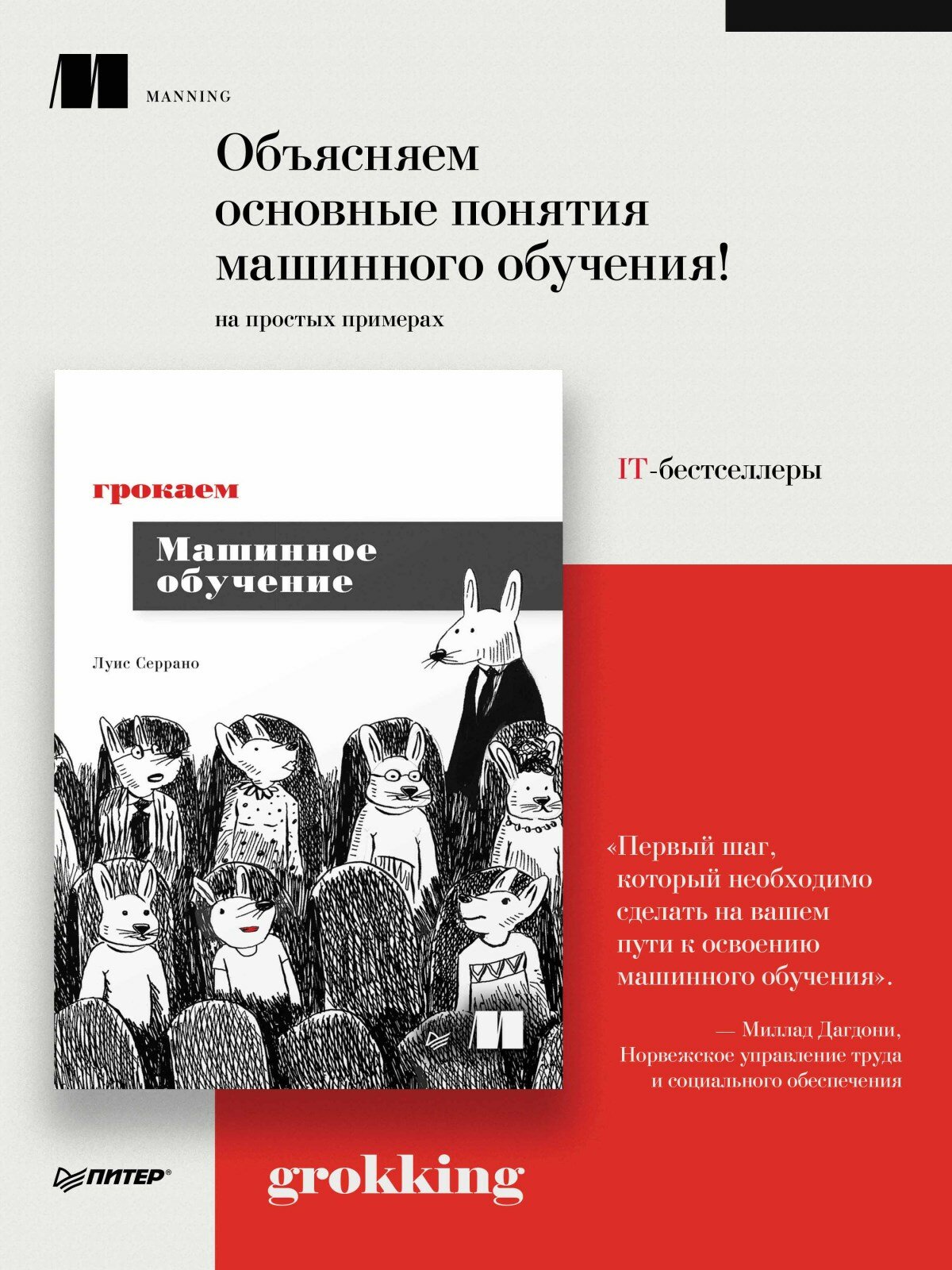Грокаем машинное обучение / книги по программированию и искусственному интеллекту — фото 1