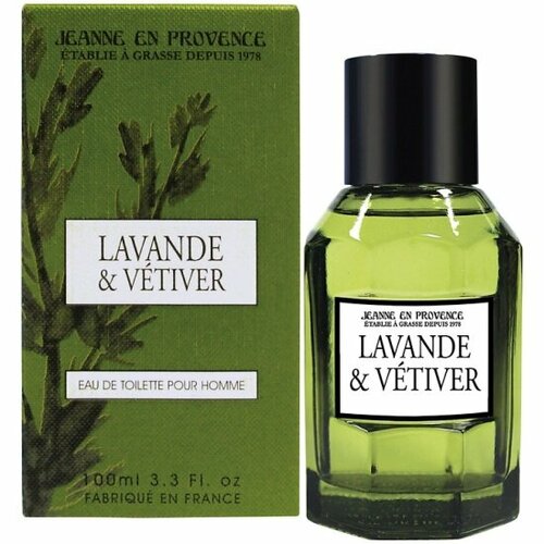 Мужская туалетная вода Jeanne EN Provence lavande & veitiver 100 мл
