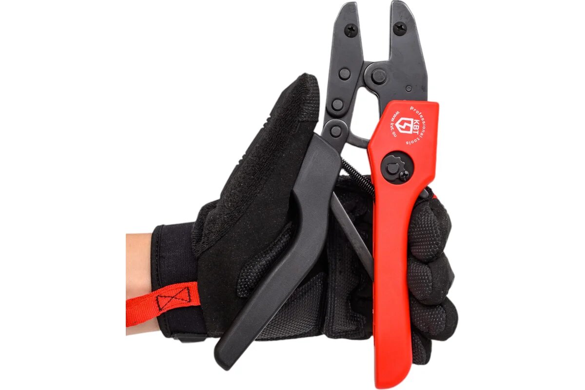 Пресс-клещи с набором номерных матриц СТК+8 в сумке КВТ 83347 — фото 1