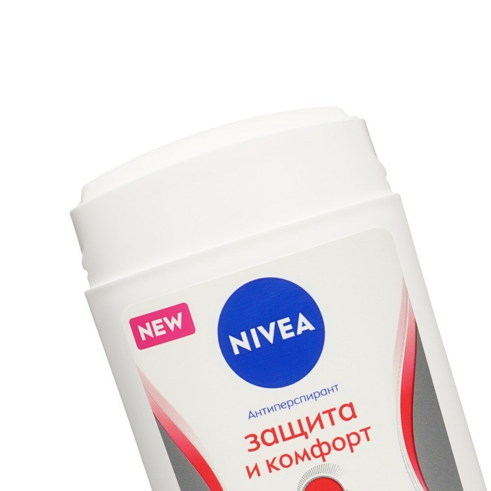 Антиперспирант-карандаш "NIVEA", защита и комфорт, стик, 50 мл — фото 1