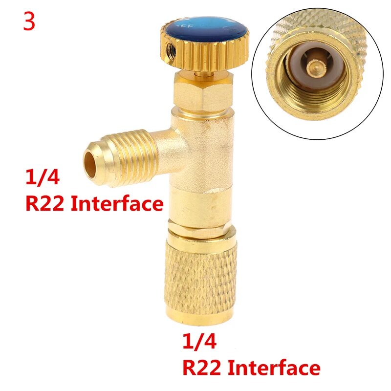 Предохранительный клапан R22 1/4 дюйма, Цвет: 1pc