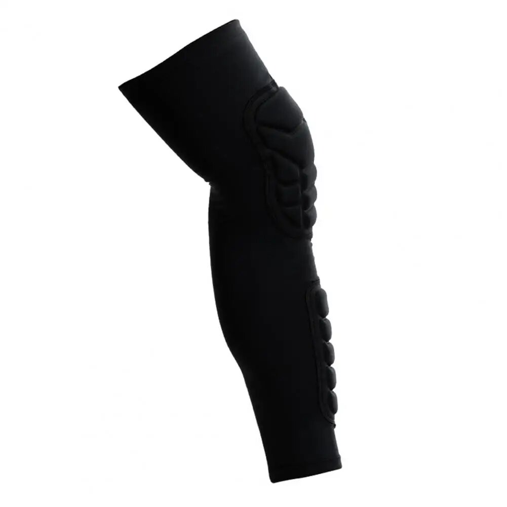 1 шт спортивные наколенники защита голени высокоэластичные дышащие футбольные накладки на голени ударопрочные защитные накладки на голени для футбола L Черный