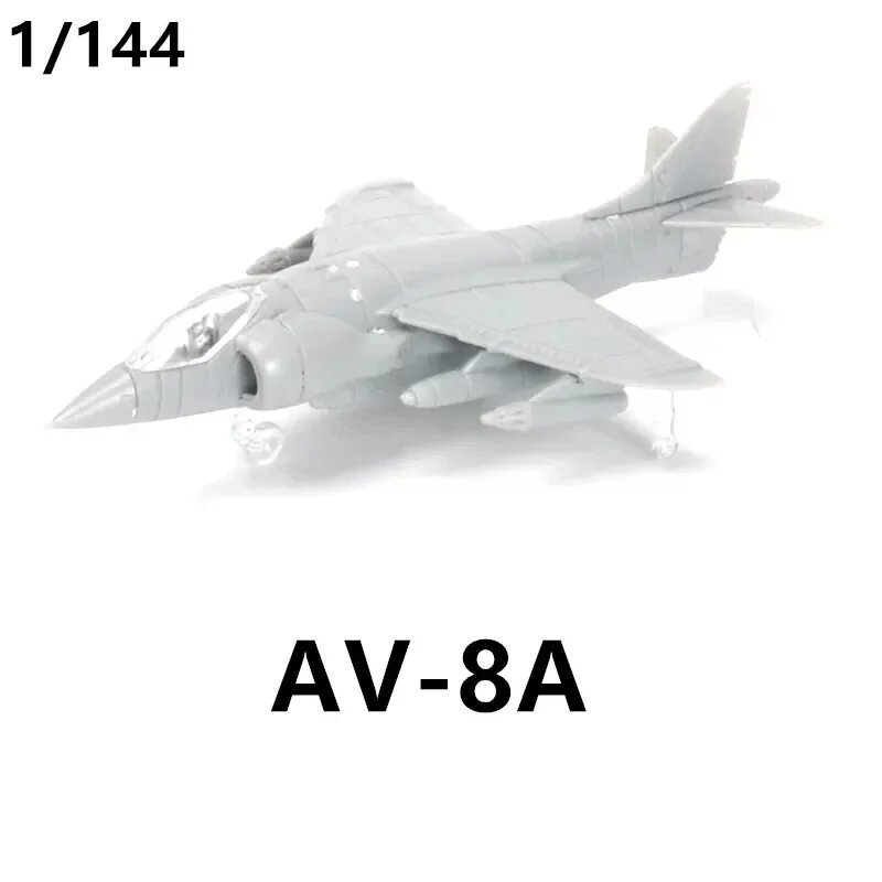 Сборная модель самолета 1/144, 8 стилей, пластик, AV-8A, Унисекс
