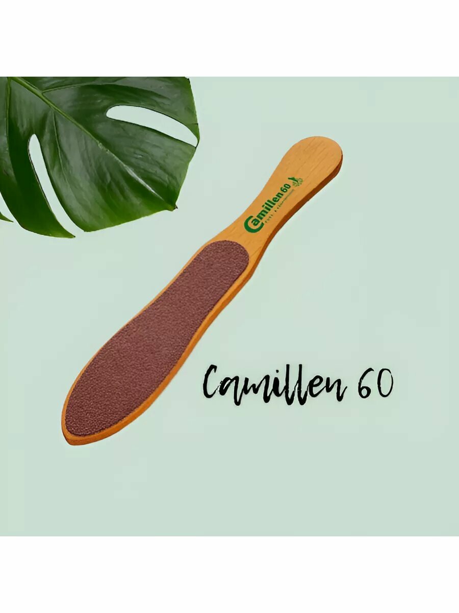 Терка для ног "Camillen 60", для пяток, абразив SIA, деревянная ручка
