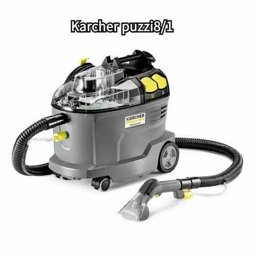 Бытовой пылесос Моющий пылесос Karcher Puzzi 81 1100-2400 черный матовый 58000₽