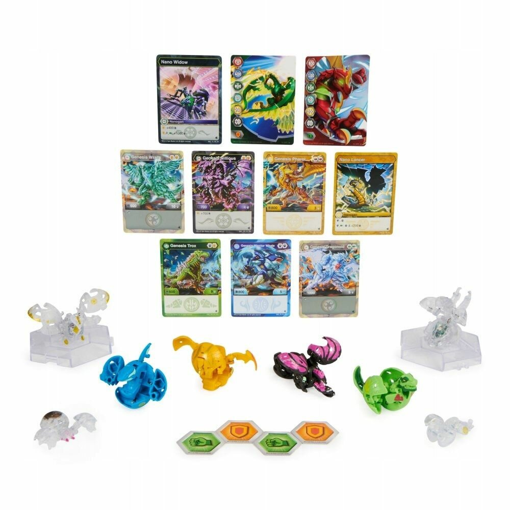 Фигурка Bakugan Evolutions Genesis Collection 8 шт. - Игровой набор из 8-ми фигурок - Бакуган 6064120 , 20136943 — фото 1