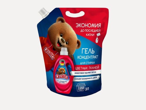 Изображение товара Гель для стирки Qualita для цветного белья концентрат, 3л