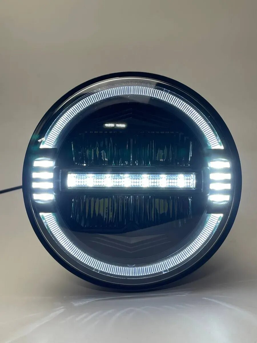 Led фары нива 100W ZMB Яркие G0465 2 штуки