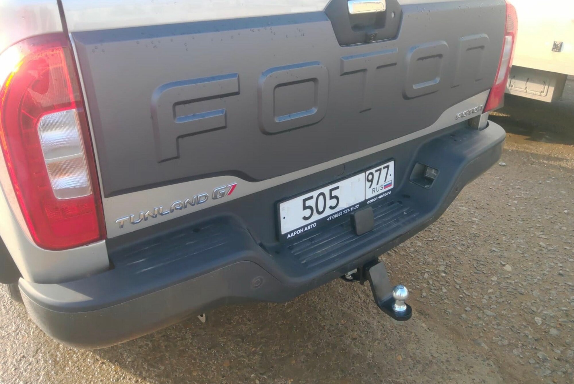 Фаркоп с элект. Smart, на Foton Tunland G7 2023- (паспорт и сертификат в комплекте) FA 0650-E, Бизон — фото 1