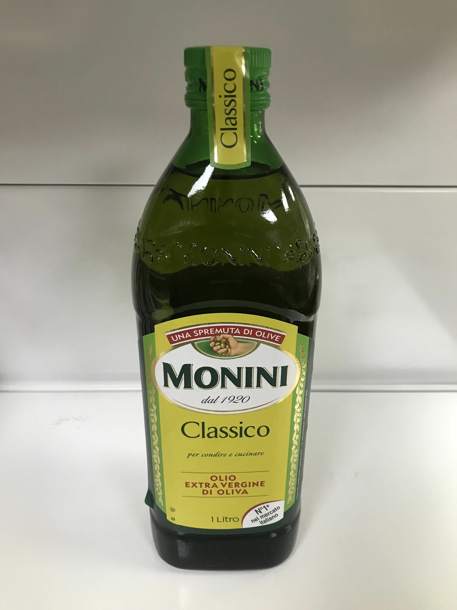 Масло оливковое Monini Extra Virgin Classico, нерафинированное, Италия — фото 1