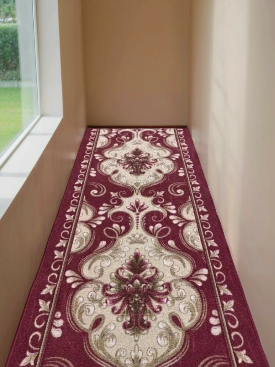 Ковровая дорожка ширина 90 см длина 300 см на войлочной основе