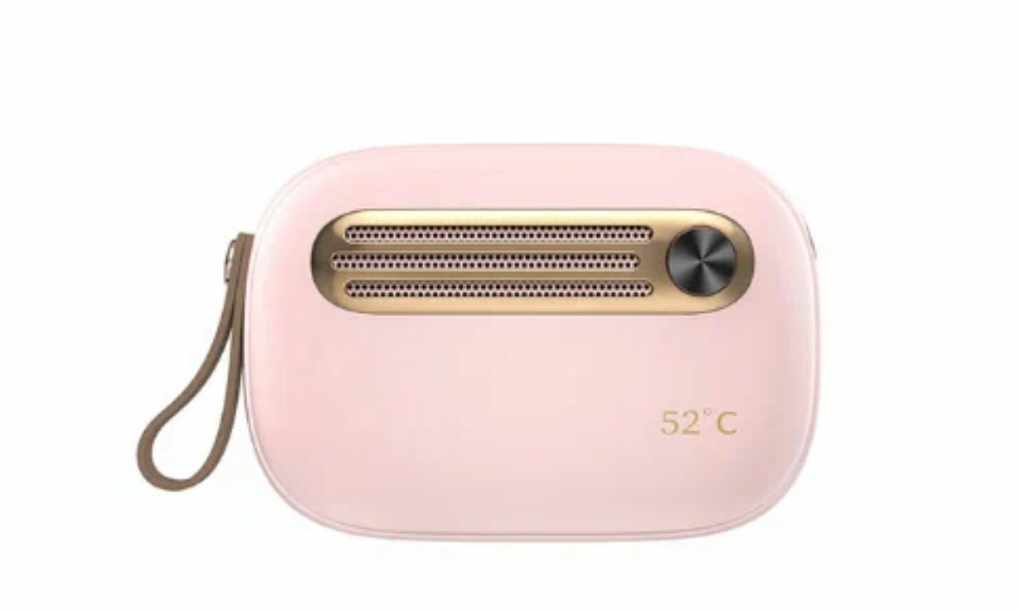 Портативный аккумулятор MyPads M-S002 5000mAh с функцией обогрева рук розовый