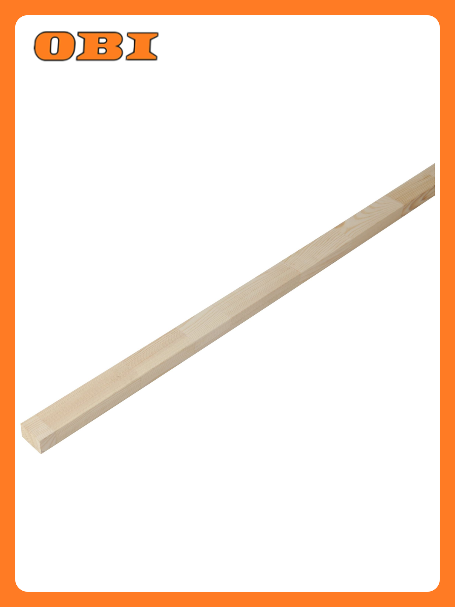 Брусок строганный хвоя сорт Экстра 2400х60х40 мм