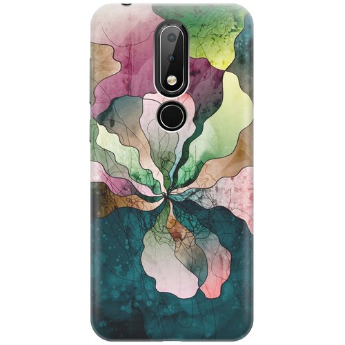 фото Cиликоновый чехол на nokia 6.1 plus / x6 (2018) / нокиа 6.1 плюс / х6 2018 с принтом "прекрасные цвета" gosso