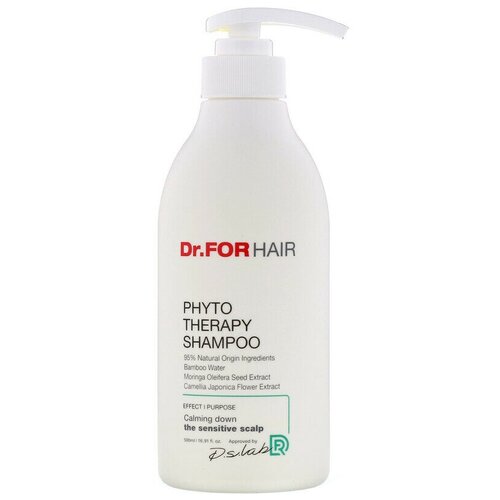 Dr. FORHAIR шампунь Phyto Therapy для чувствительной кожи головы, 500 мл