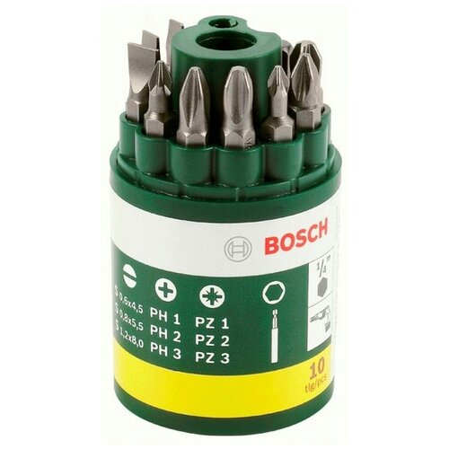 фото Набор бит 10 предметов bosch 2607019454