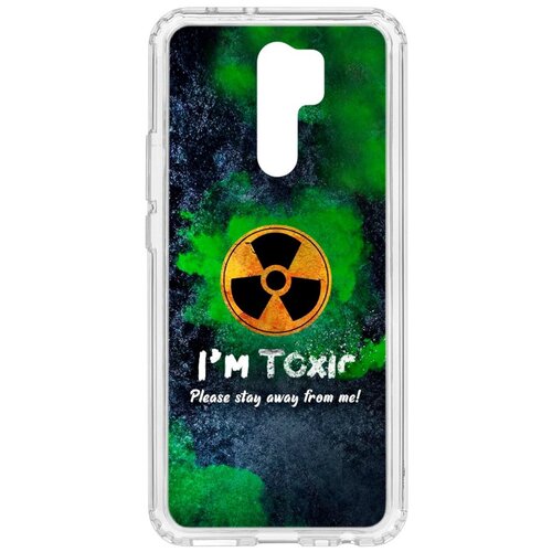 фото Чехол на xiaomi redmi 9 kruche print toxic кruче