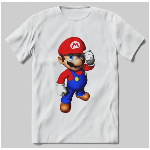 фото Футболка с принтом mario - 233 brut-shop
