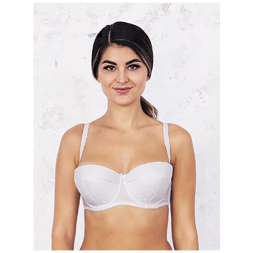 фото Бюстгальтер glora, размер 90e, белый