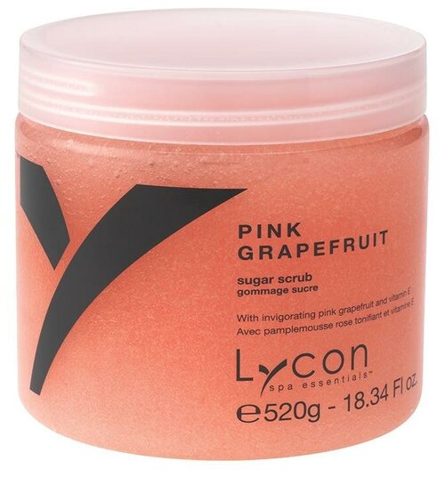 Lycon Скраб для тела Pink Grapefruit, 520 мл, 520 г