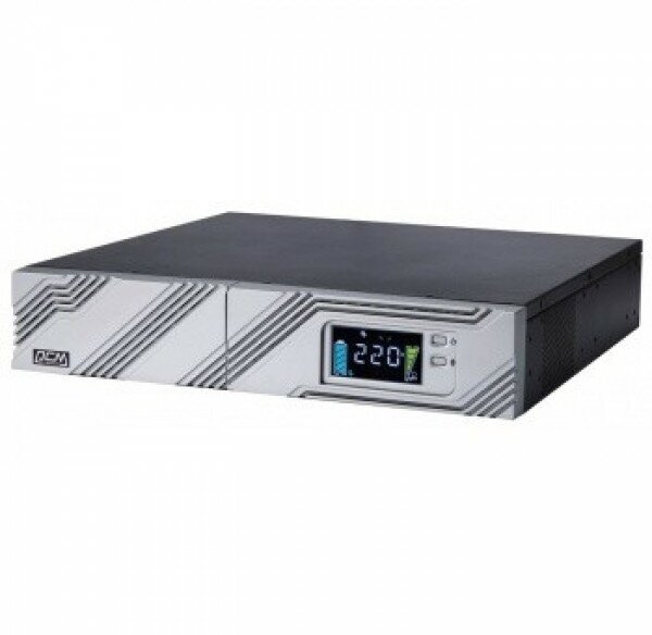 PowerCom ИБП PowerCom SMART RT SRT-3000A LCD ИБП {Line-Interactive, 3000VA / 2700W, Rack/Tower, IEC, Serial+USB, SmartSlot, подкл. доп. батарей} (1157690)