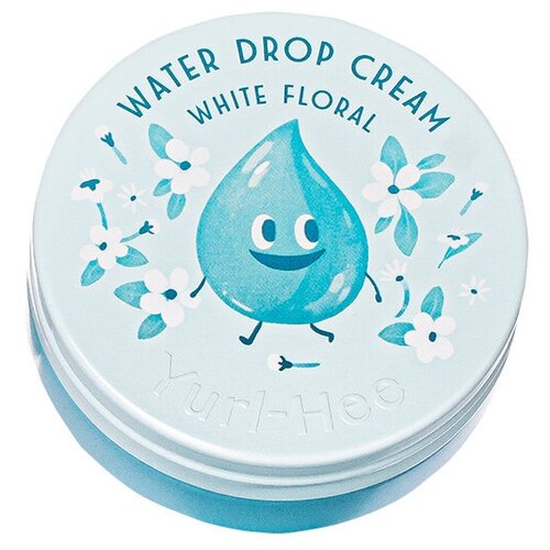 Yurl-Hee Water Drop Cream White Floral Увлажняющий крем для лица с ароматом белых цветов, 50 г