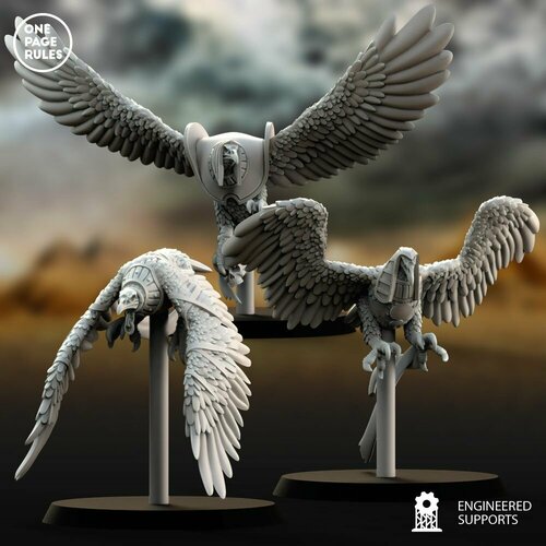 Warhammer Fantasy Tomb Kings Vultures/ Набор фигурок для Warhammer Цари гробниц Стервятники warhammer fantasy tomb kings skull catapult набор фигурок для warhammer цари гробниц катапульта