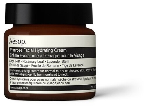 Aesop Крем Primrose Facial Hydrating Cream для лица, 60 мл