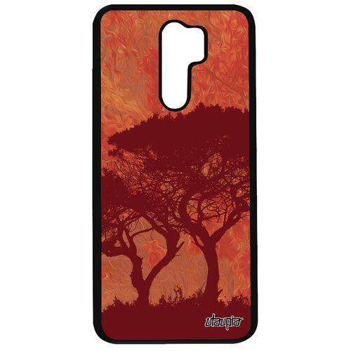 фото Чехол на смартфон redmi 9, "гренадил" пейзаж дерево utaupia