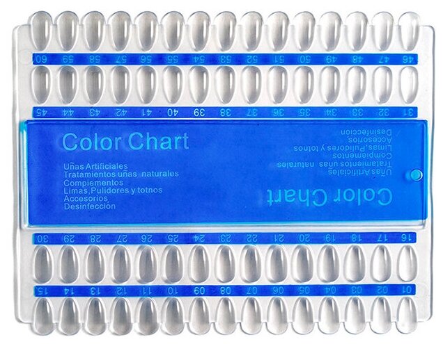 Палитра color chart на 60 цветов