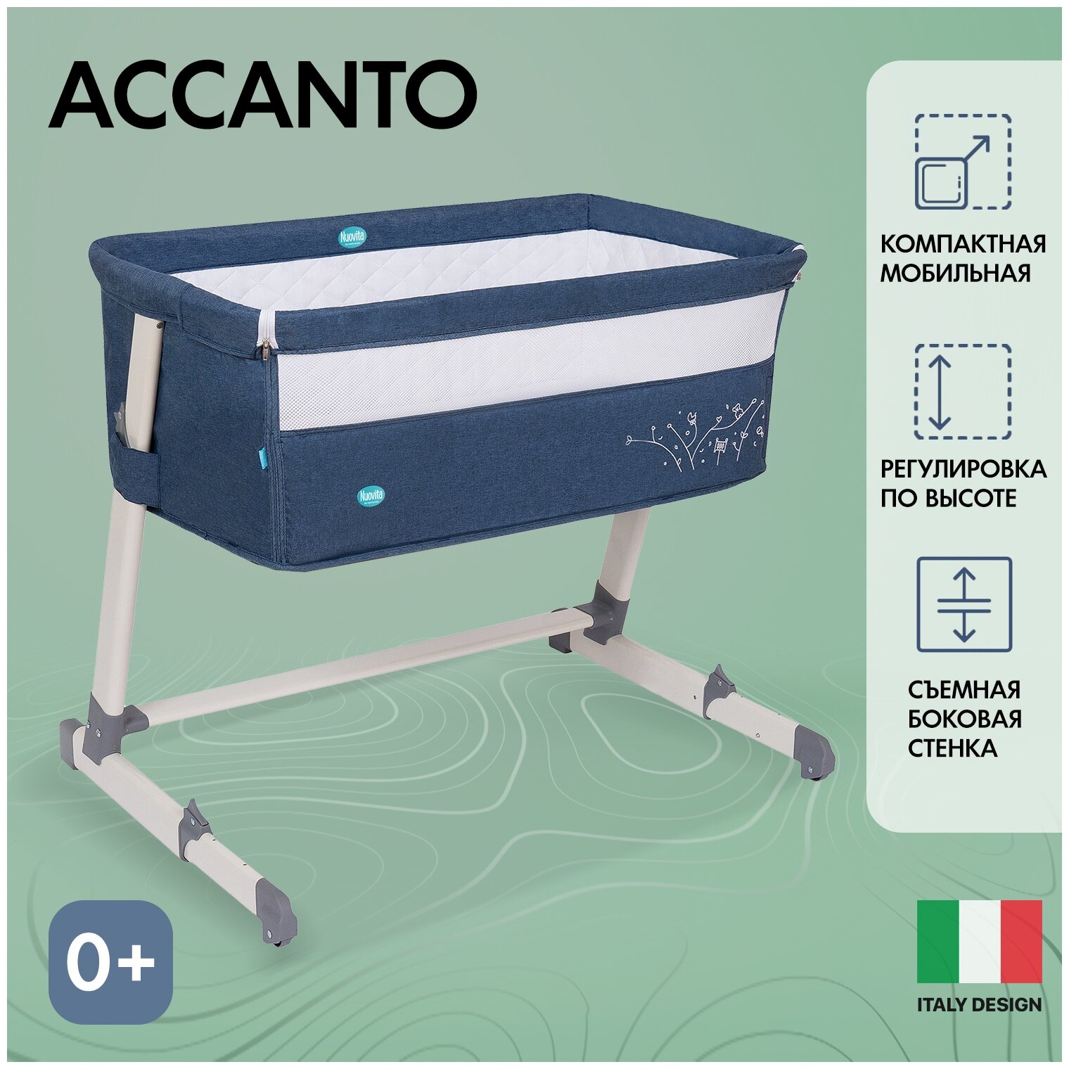    Nuovita Accanto (Blu scuro Lino/- )