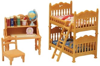 Игровой набор Sylvanian Families Детская комната с двухэтажной кроватью 5338