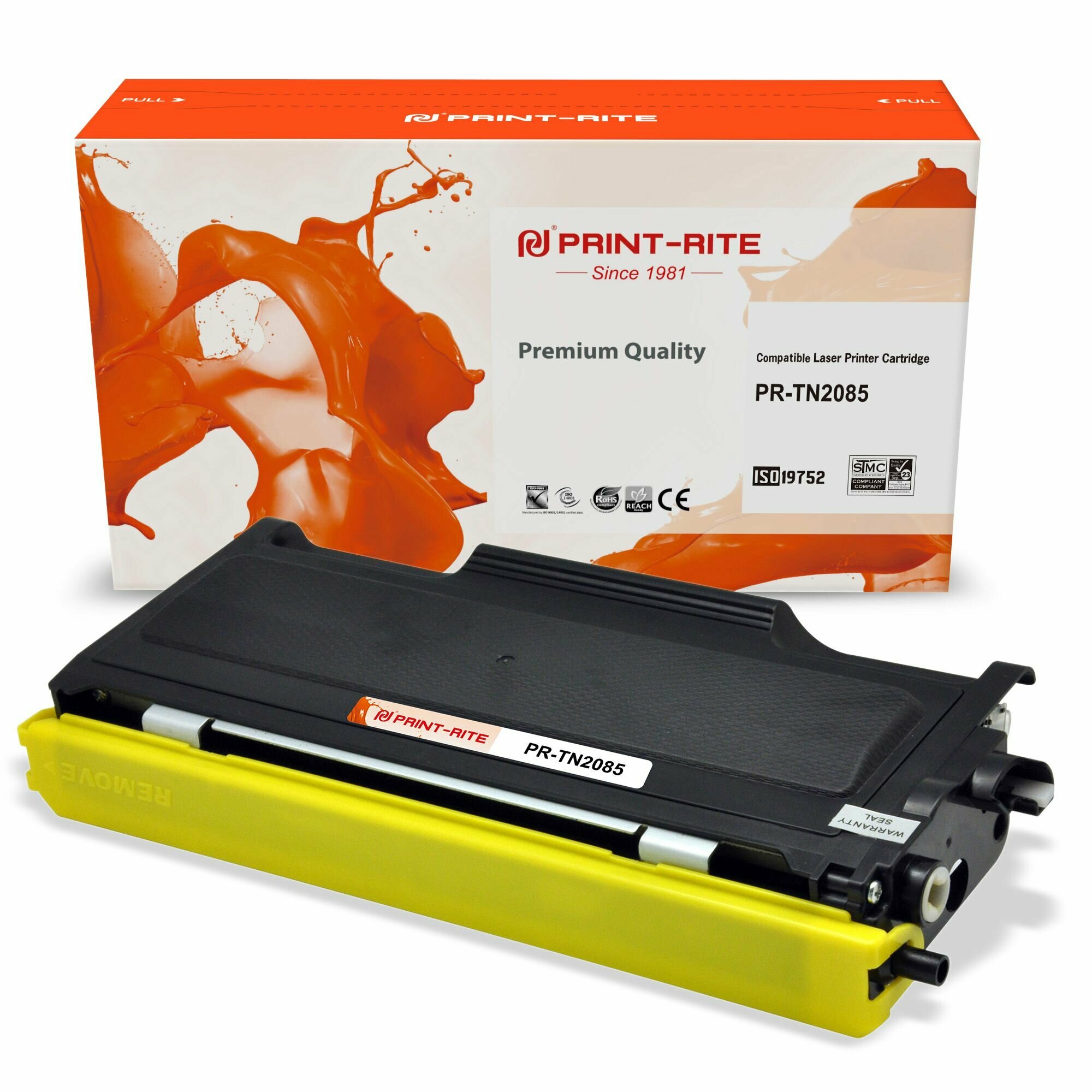 Картридж Print-Rite TFB697BPU1J1 TN2085 черный (pr-tn2085) - фото №2