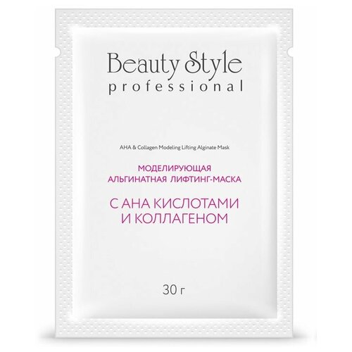 фото Beauty style альгинатная лифтинг-маска с ана-кислотами и коллагеном, 30 г