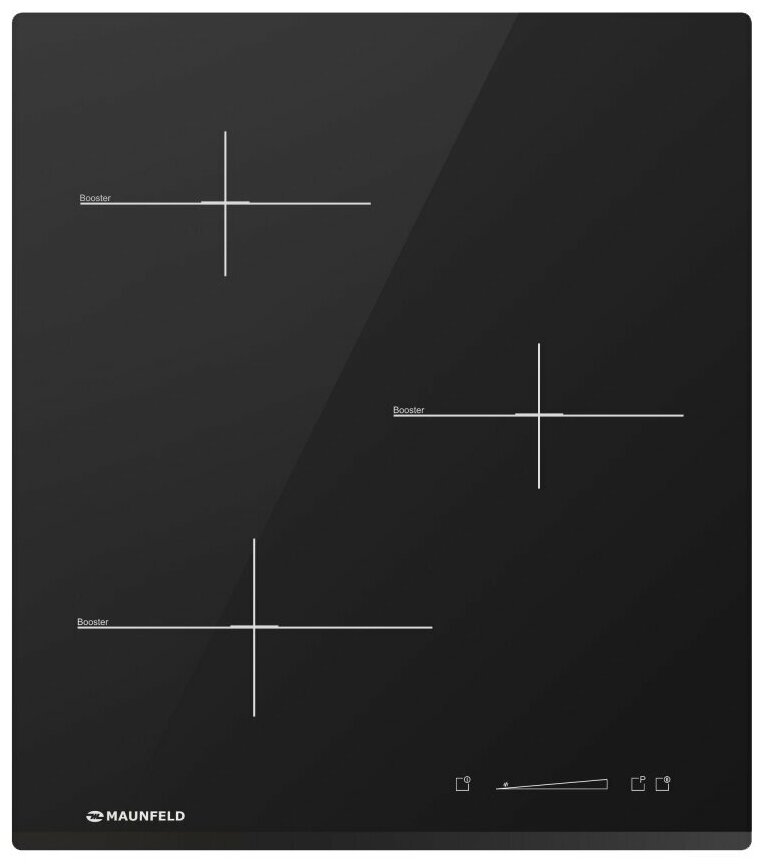 Maunfeld Индукционная варочная панель Maunfeld MVI45.3HZ.3BT-BK