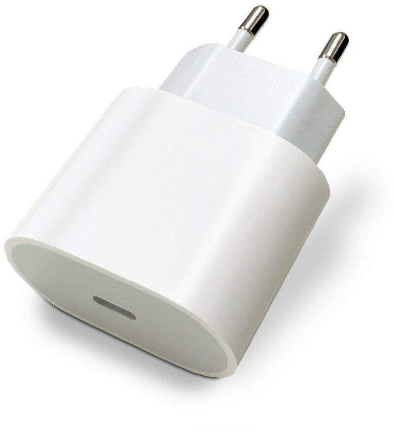 Сетевое зарядное устройство USB type-C мощностью 20W PD адаптер питания