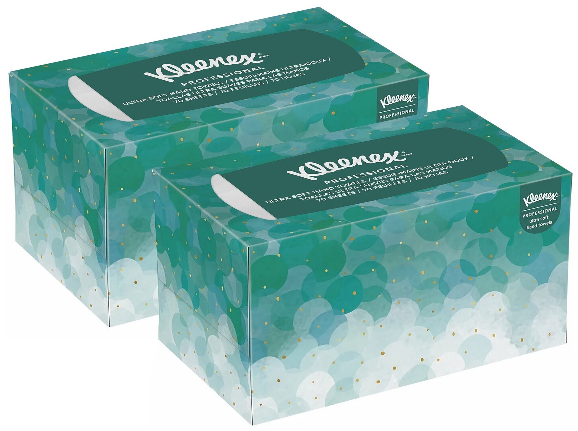 KG1126/2 Бумажные полотенца для рук Kleenex Ultra Soft Pop-Up, 70 шт х 2уп, Kimberly-Clark