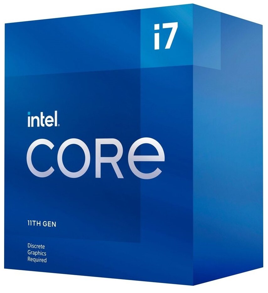 Процессор Intel Core i7-11700F LGA1200, 8 x 2500 МГц, BOX