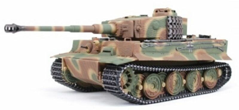 P/У танк Taigen 1/16 Tiger 1 (Германия, поздняя версия) (для ИК боя) V3 2.4G RTR лесной камуфляж, TG3818-BC-IR3.0