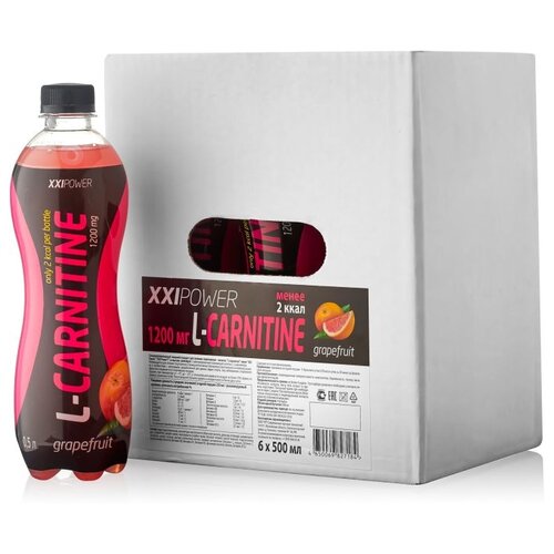 XXI Power L-карнитин 1200, 3000 мл., грейпфрут