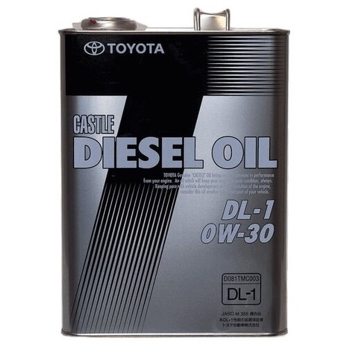фото Синтетическое моторное масло toyota diesel oil dl-1 0w-30, 4 л