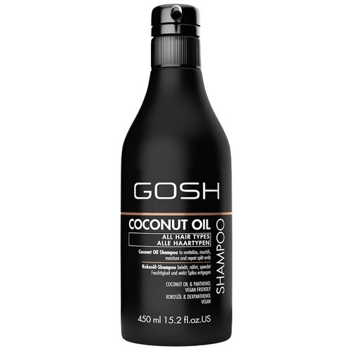 GOSH шампунь Coconut Oil с кокосовым маслом для всех типов волос, 450 мл